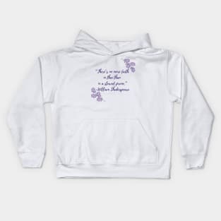 Shakespearean Insults: Stewed Prune Kids Hoodie